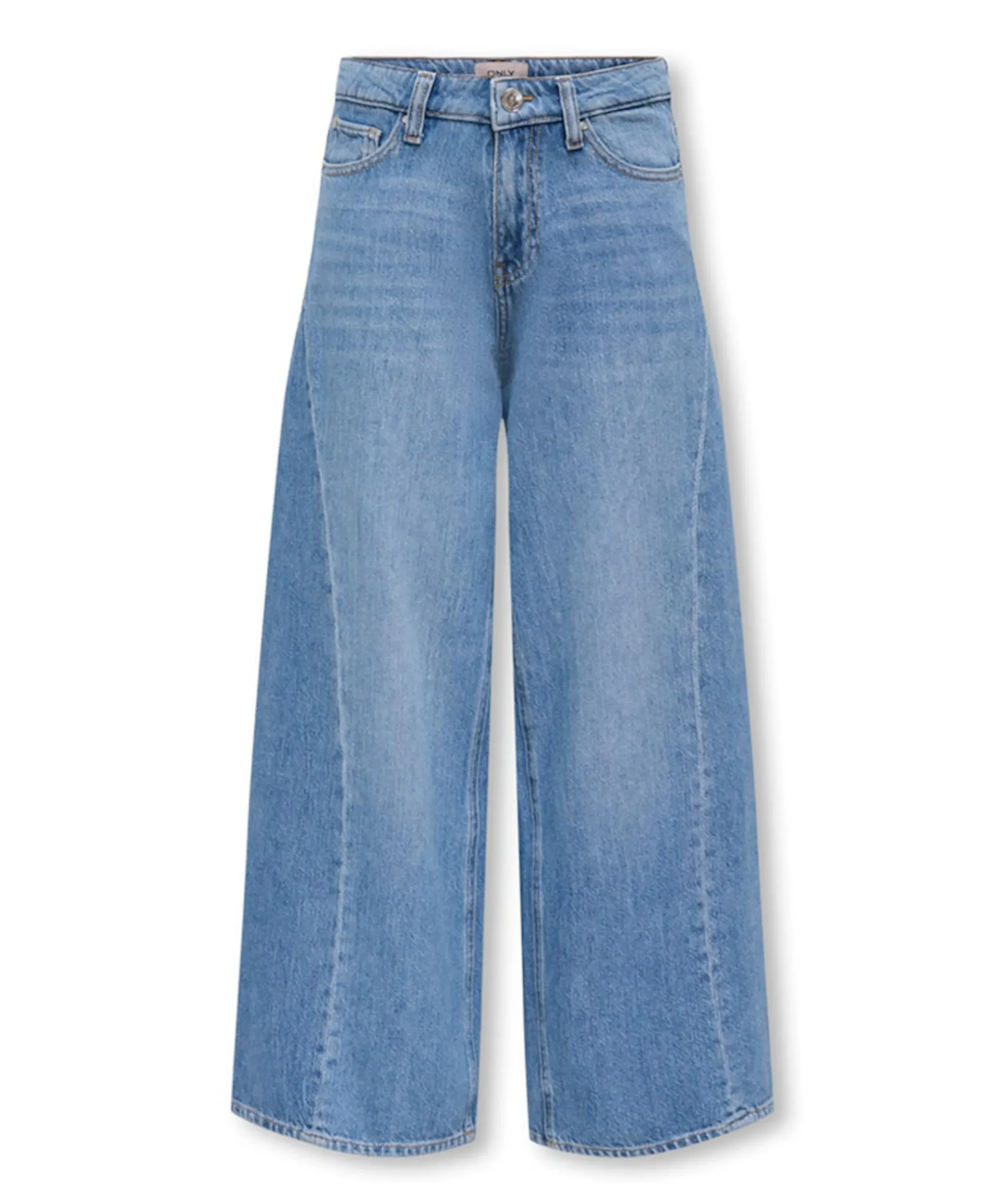 KOGBROOME HW WIDE TRIANGLE DNM DIA meisjes jeans blauw