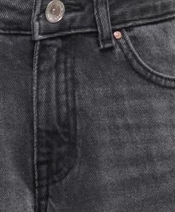 KOGGIANNA-ELLA MW BAGGY STRAIGHT DN meisjes jeans zwart