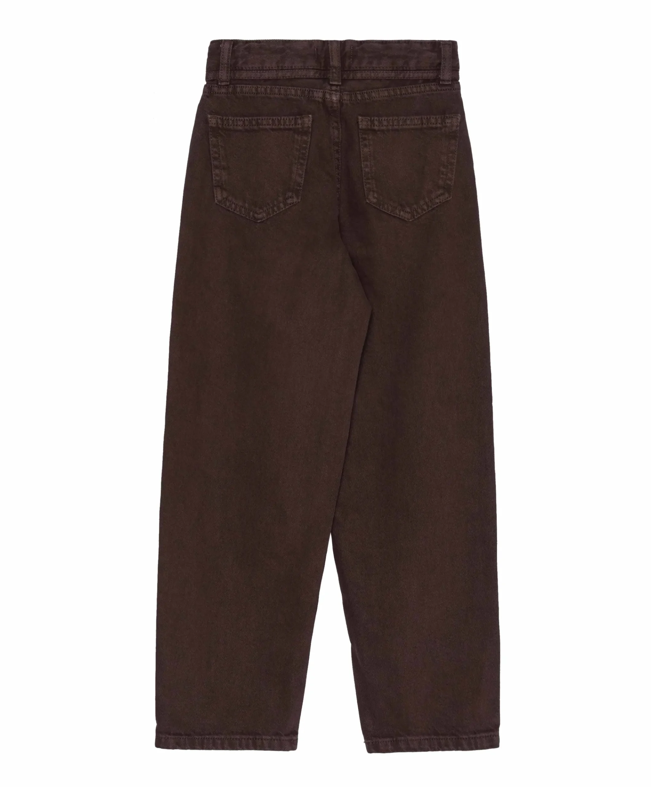 KOGGIANNA MW STRAIGHT COL DNM TAI meisjes jeans bruin