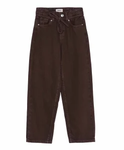 KOGGIANNA MW STRAIGHT COL DNM TAI meisjes jeans bruin