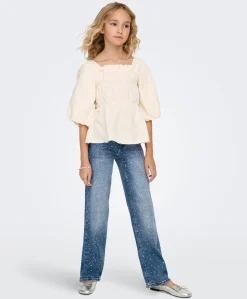 KOGJUICY RHS WIDE LEG DNM CRO557 NO meisjes jeans blauw