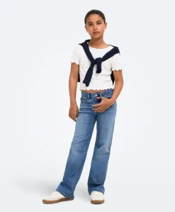 KOGJUICY-WAUW HW WIDE DNM GUA113 NO meisjes jeans blauw