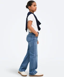 KOGJUICY-WAUW HW WIDE DNM GUA113 NO meisjes jeans blauw