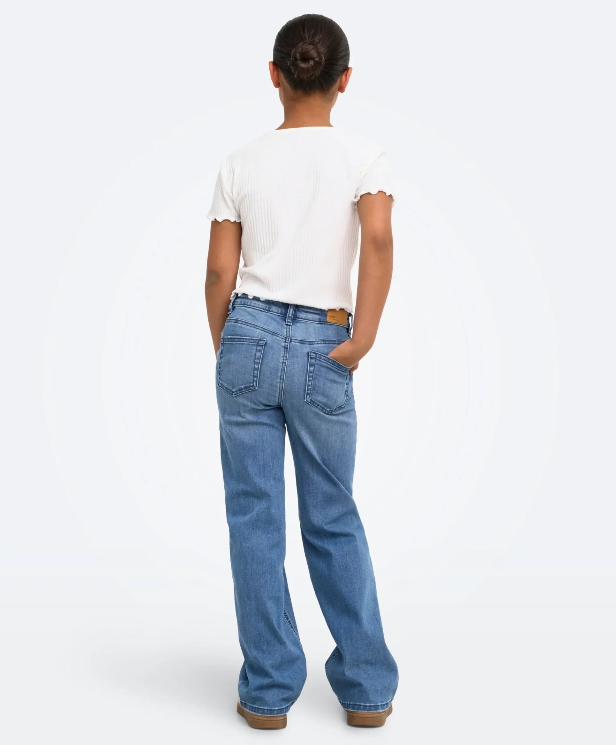 KOGJUICY-WAUW HW WIDE DNM GUA113 NO meisjes jeans blauw