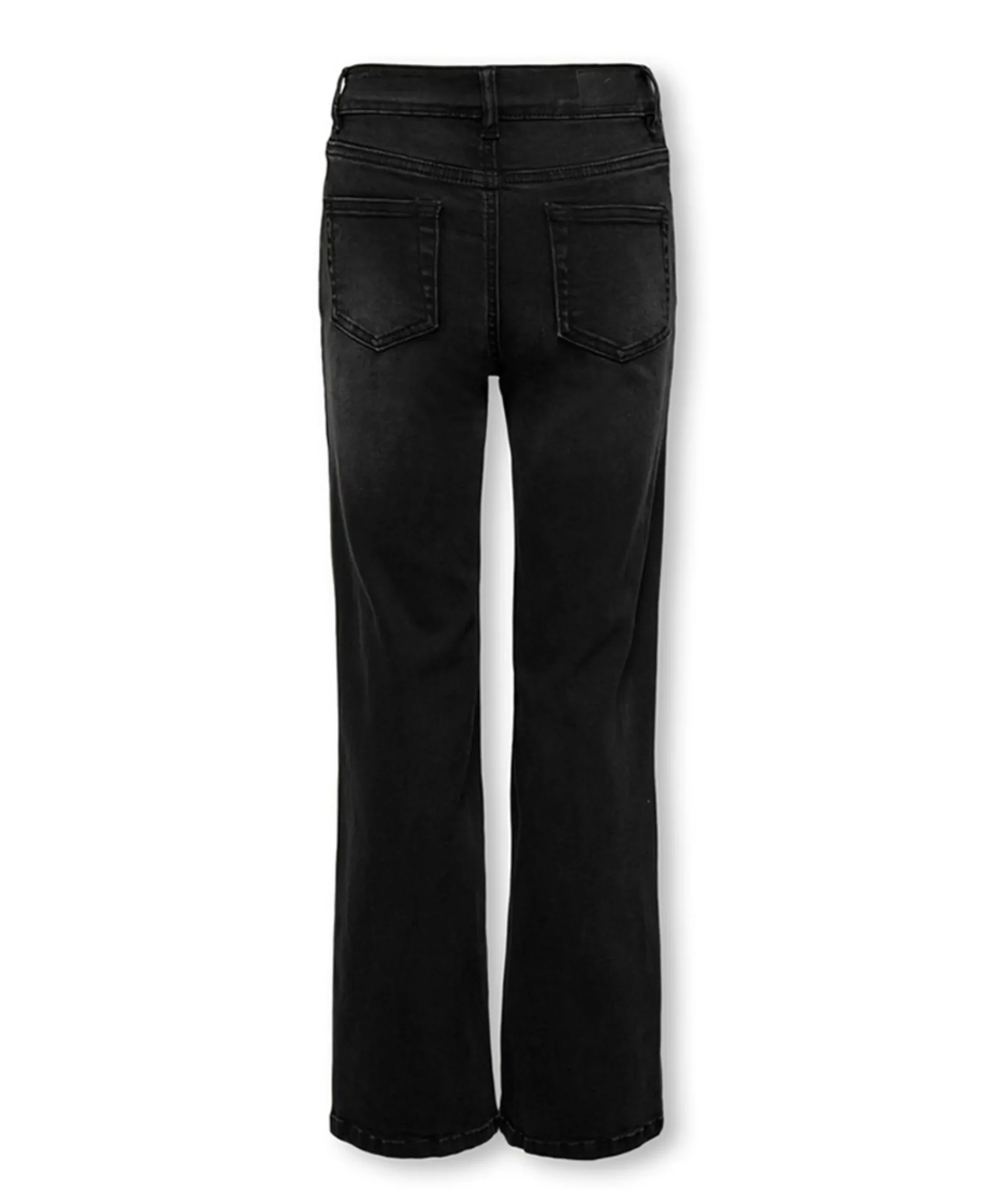 KOGJUICY-WAUW HW WIDE DNM GUA006 NO meisjes jeans zwart