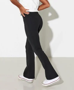 KONPAIGE FLARED broek zwart