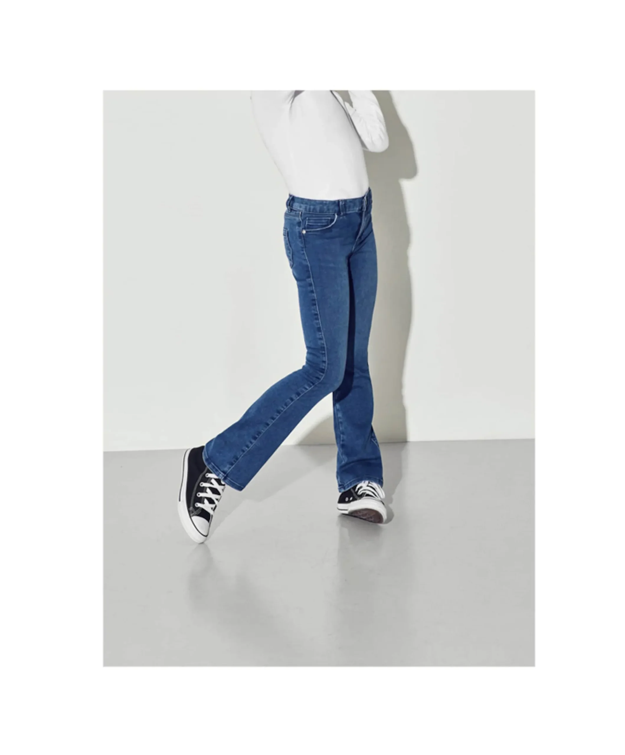 KONROYAL LIFE REG FLARED PIM504 NOO meisjes jeans blauw