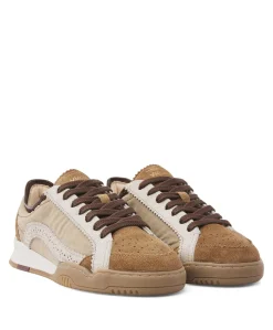 Kris Jaden dames sneakers bruin