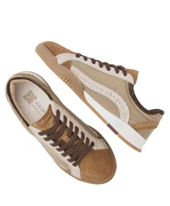 Kris Jaden dames sneakers bruin