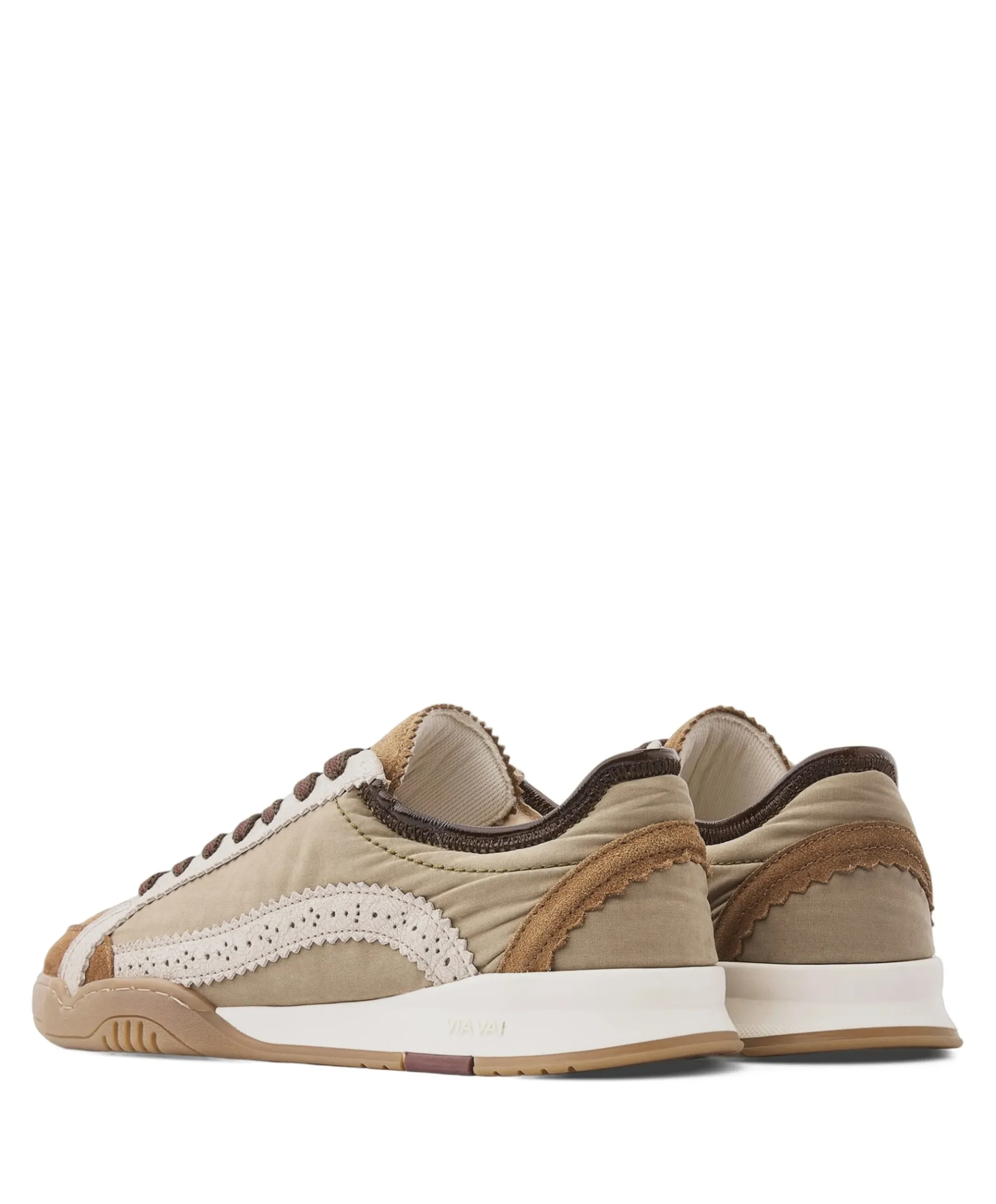 Kris Jaden dames sneakers bruin