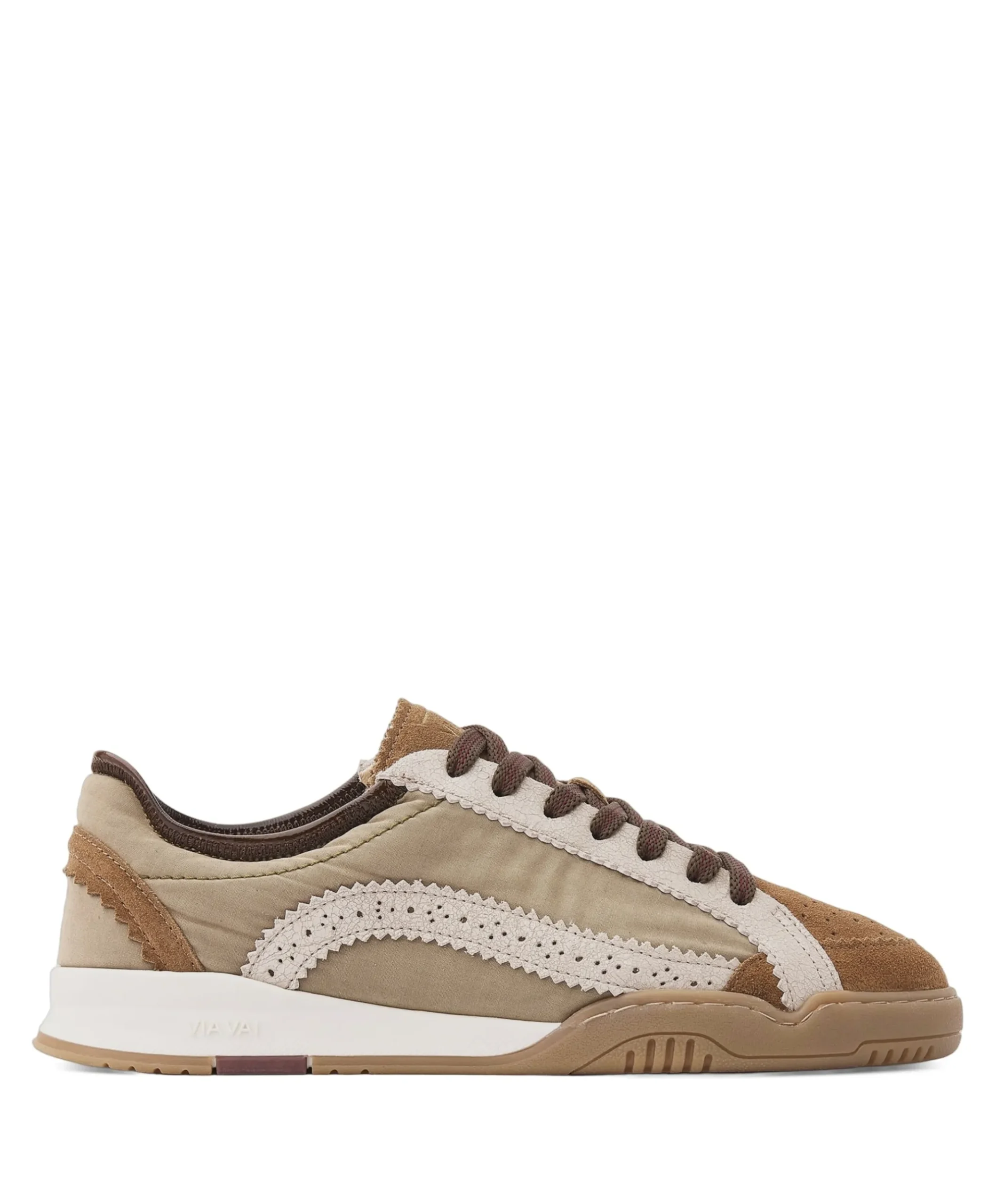 Kris Jaden dames sneakers bruin