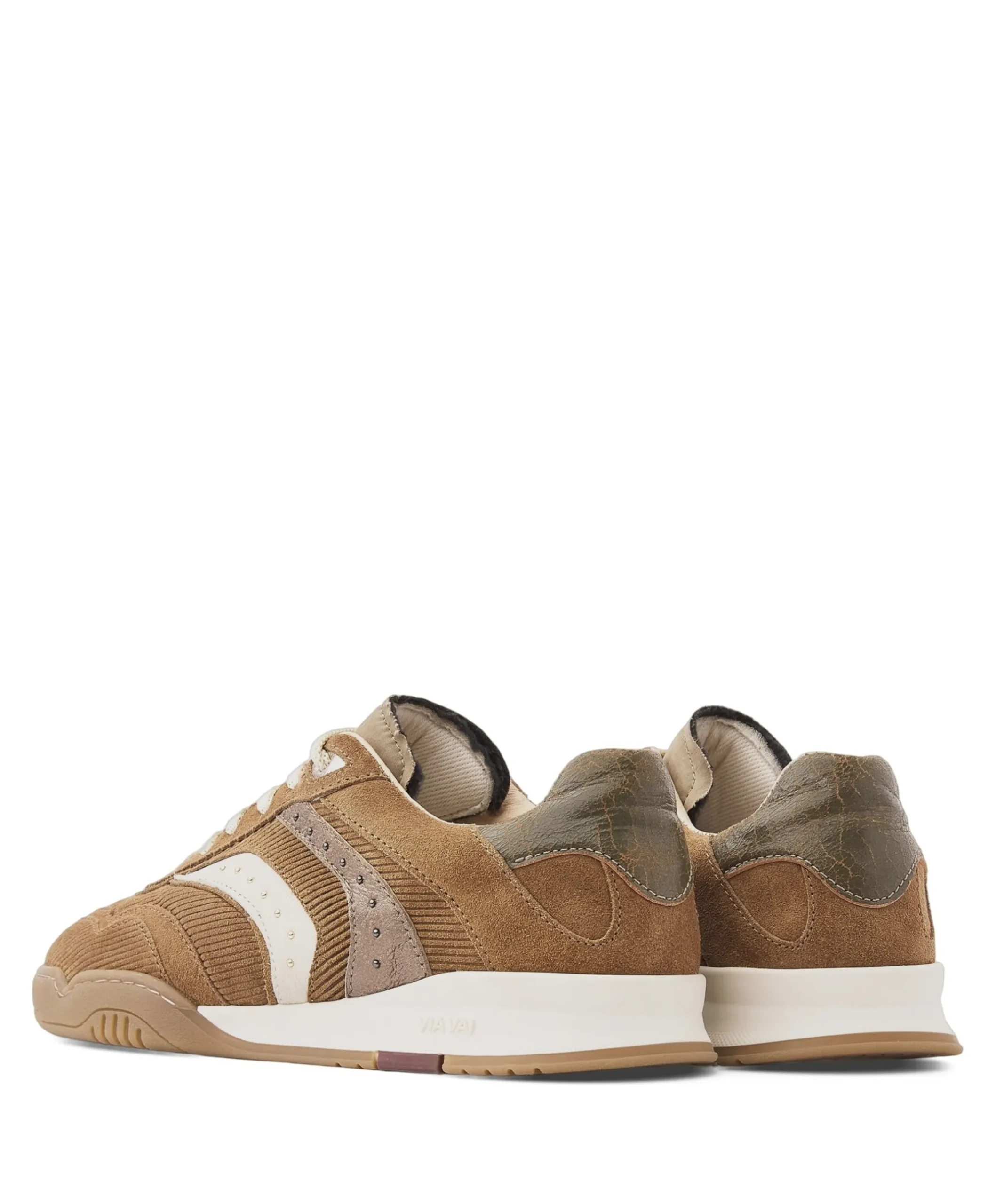 Kris Pax dames sneakers bruin