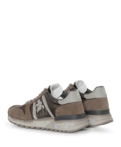 Lander heren sneakers bruin