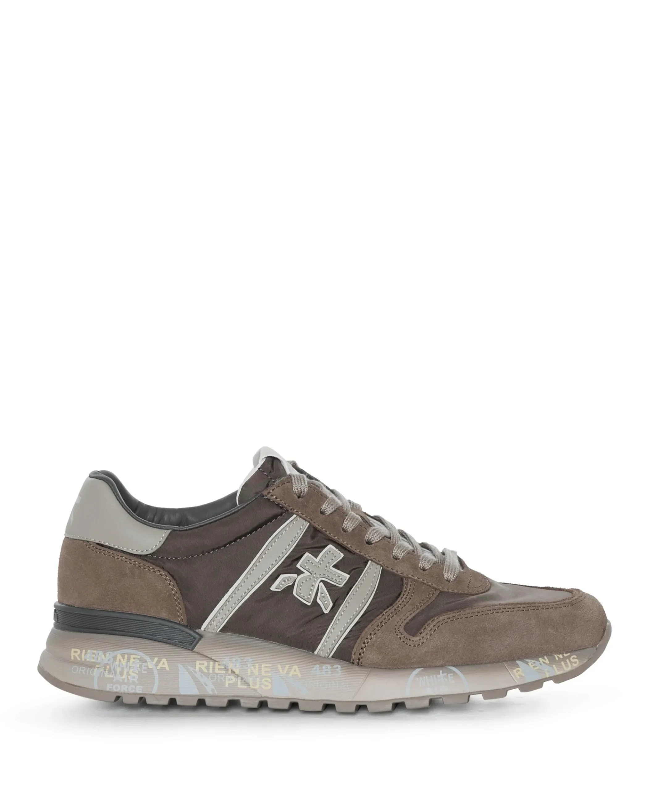 Lander heren sneakers bruin