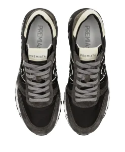 Lander heren sneakers grijs