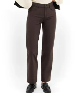 LARA dames broek bruin