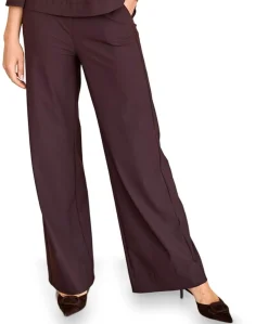 Lexie bonded broek bruin