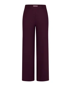 Lexie bonded trousers dames broek paars