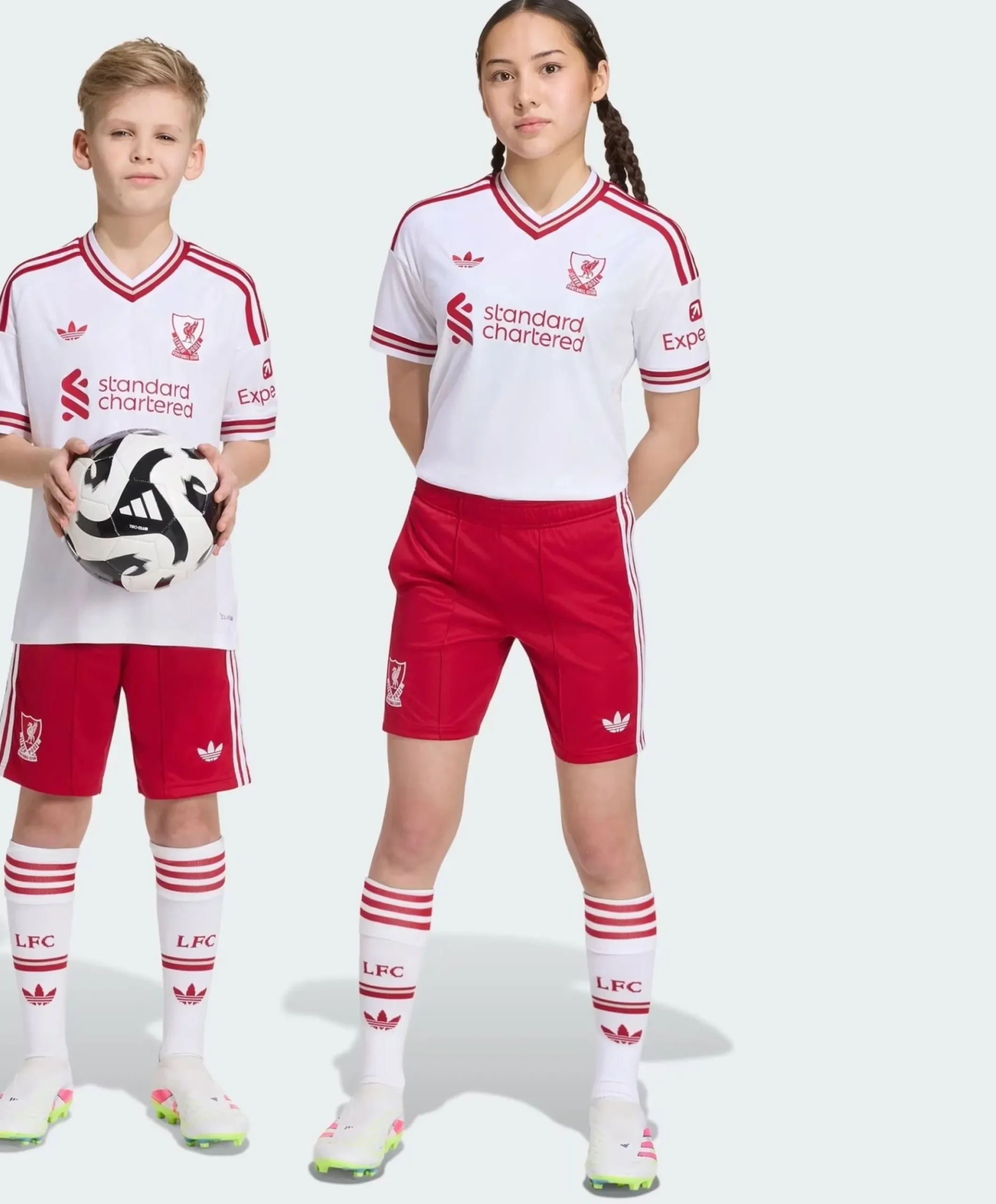 LFC A SHO Y jongens shorts rood