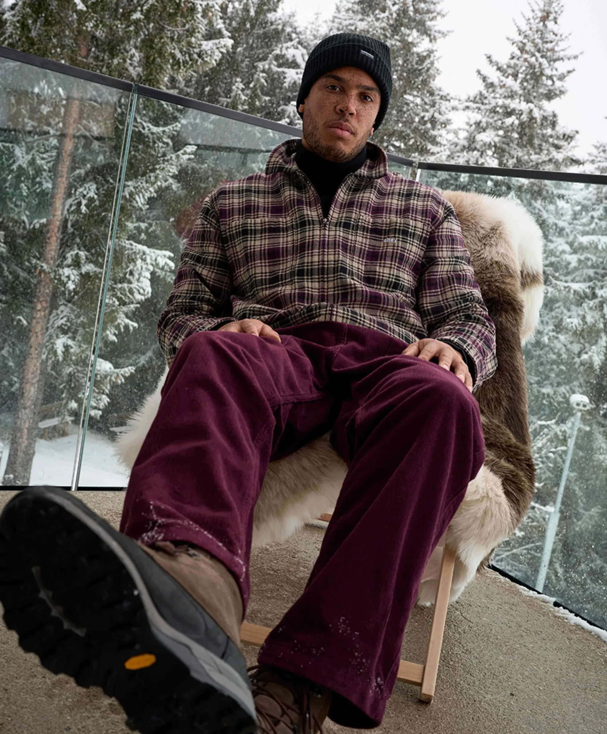 Lillehammer GTX heren snowboots bruin