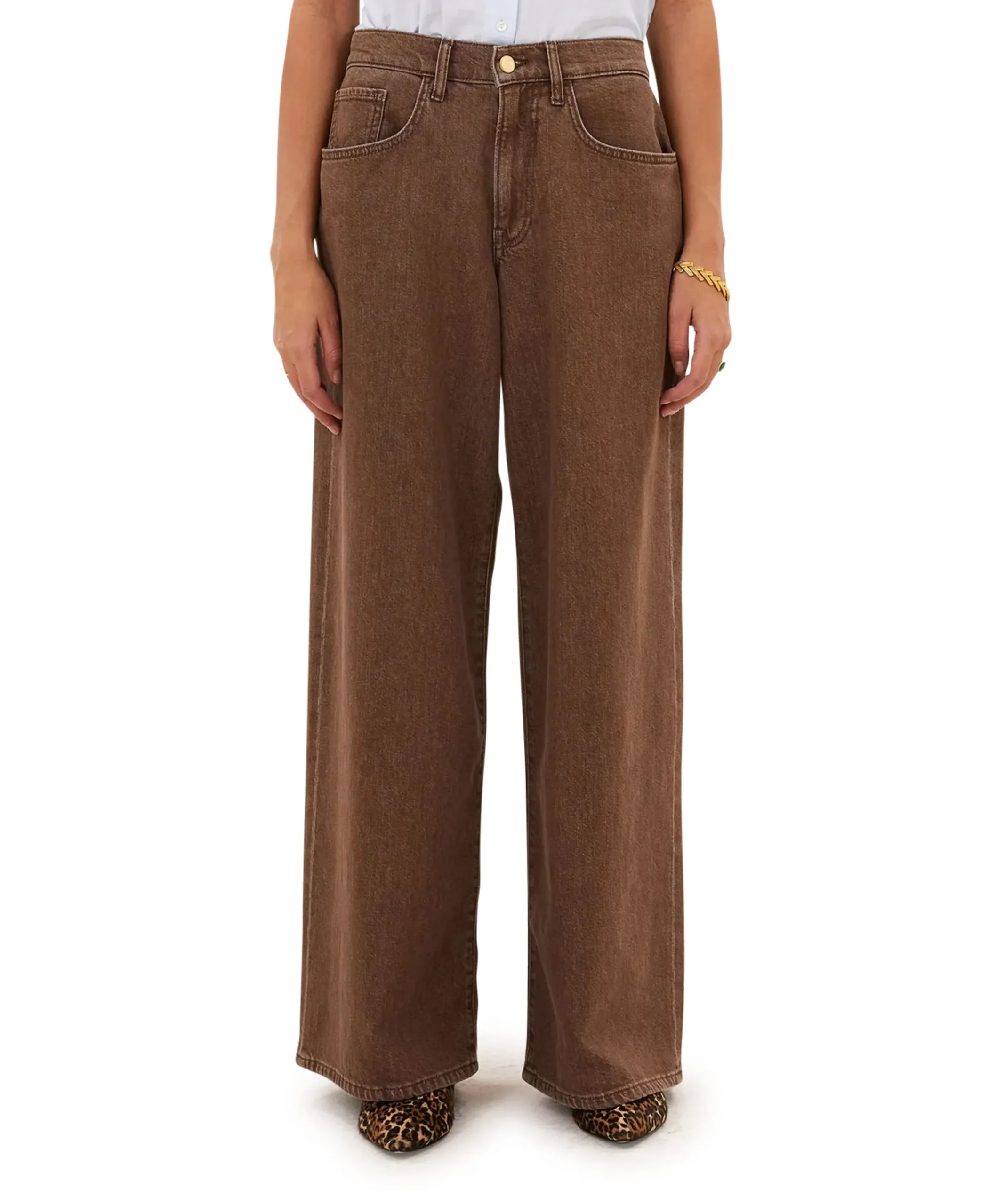 lilo dames jeans bruin