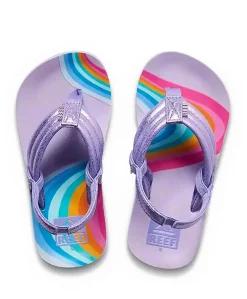 LITTLE AHI meisjes slippers paars