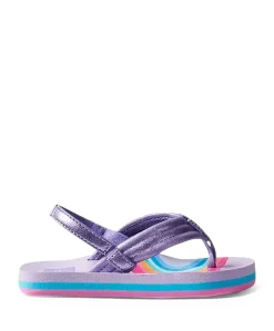 LITTLE AHI meisjes slippers paars