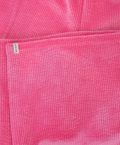 Little corduroy meisjes broek roze