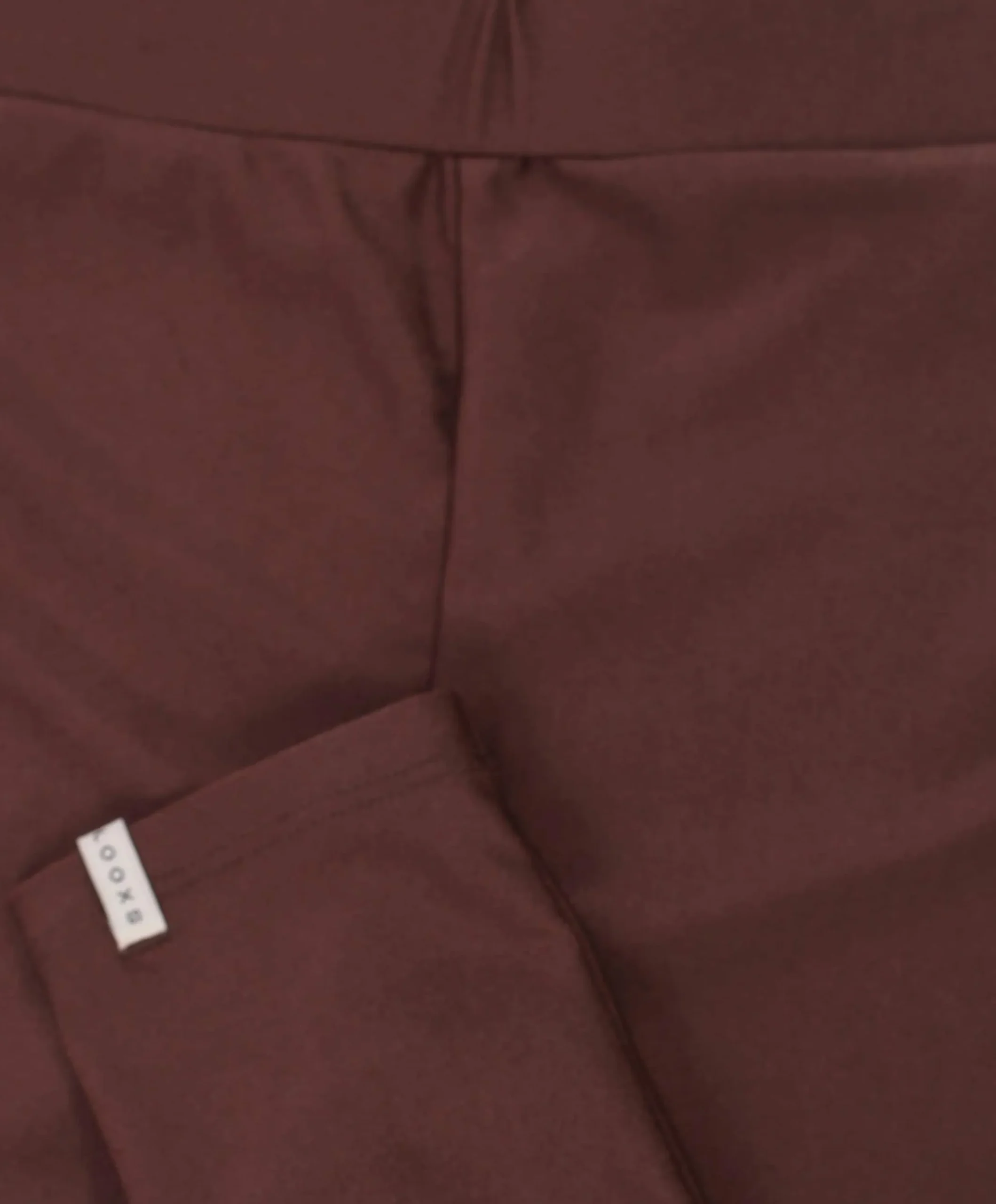 Little heart shiny meisjes broek bruin