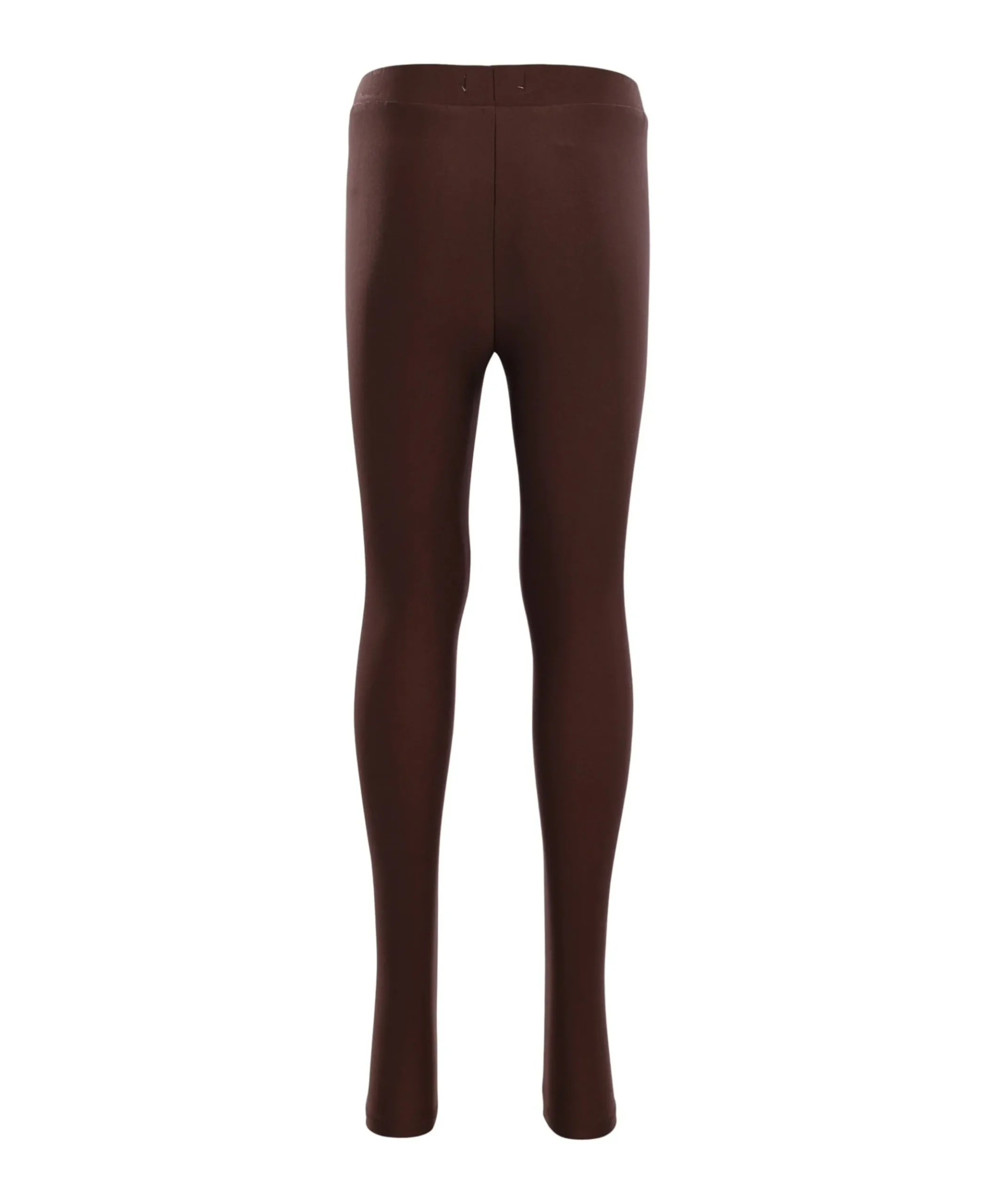 Little heart shiny meisjes broek bruin