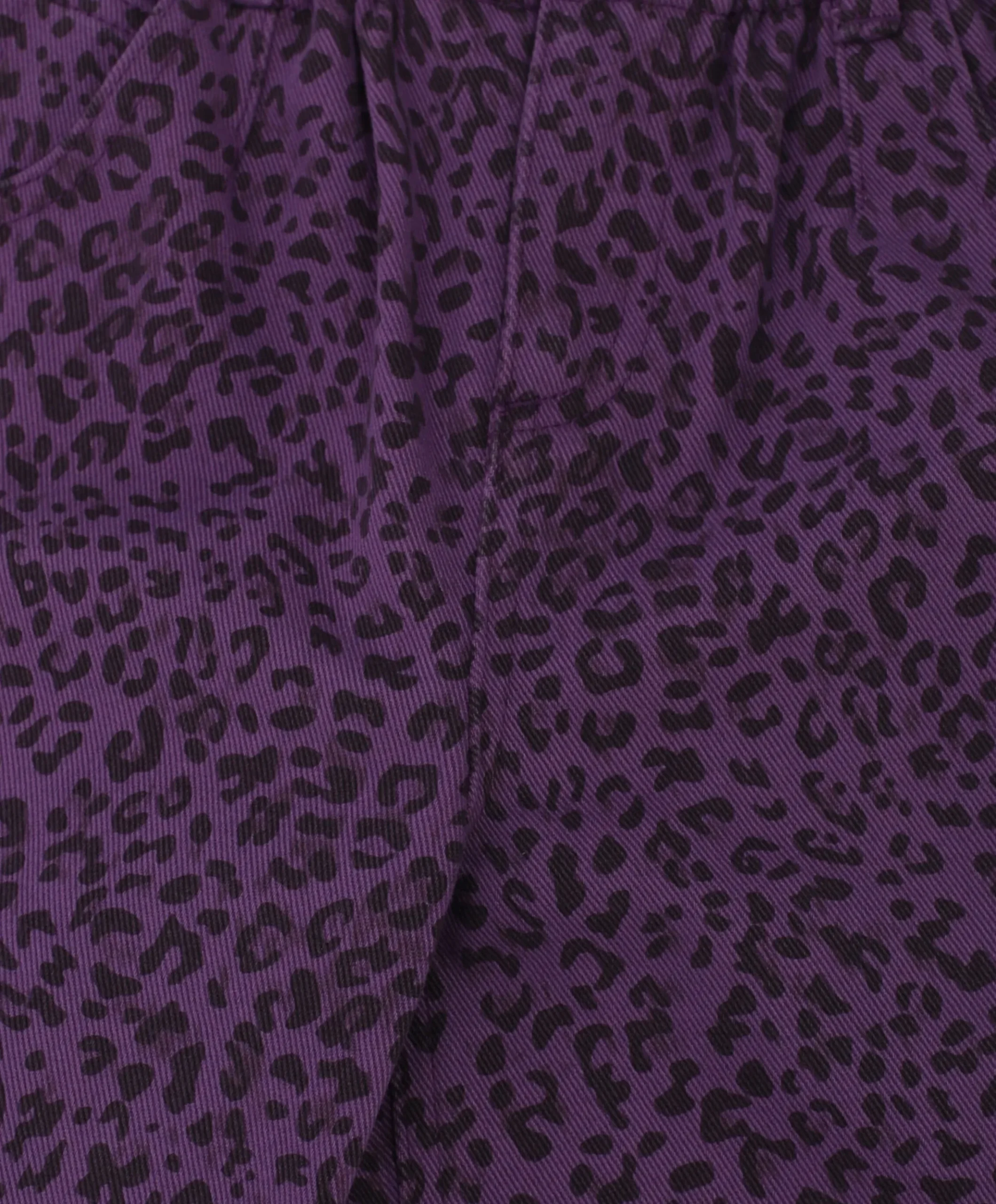 Little leopard meisjes jeans paars