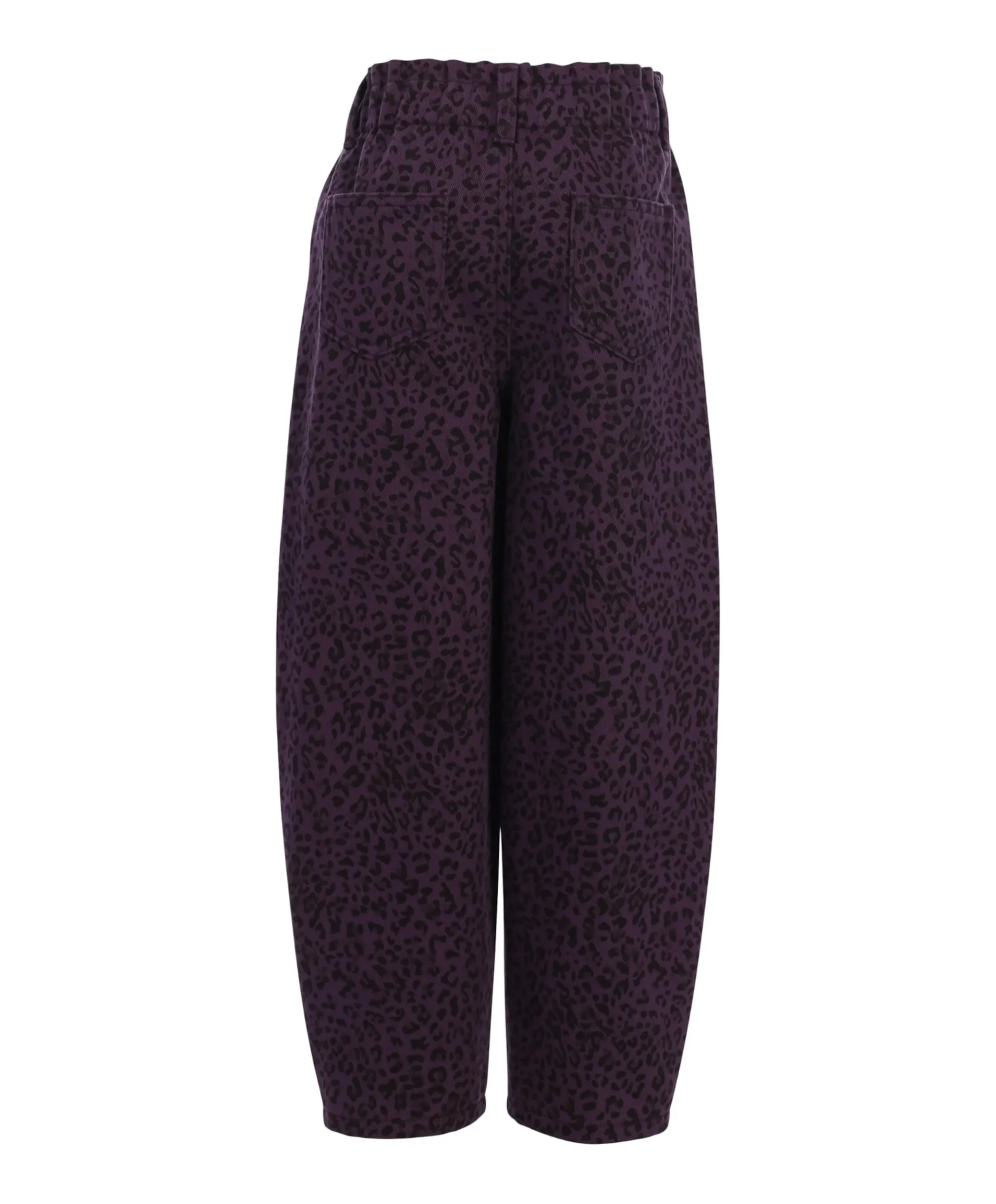 Little leopard meisjes jeans paars