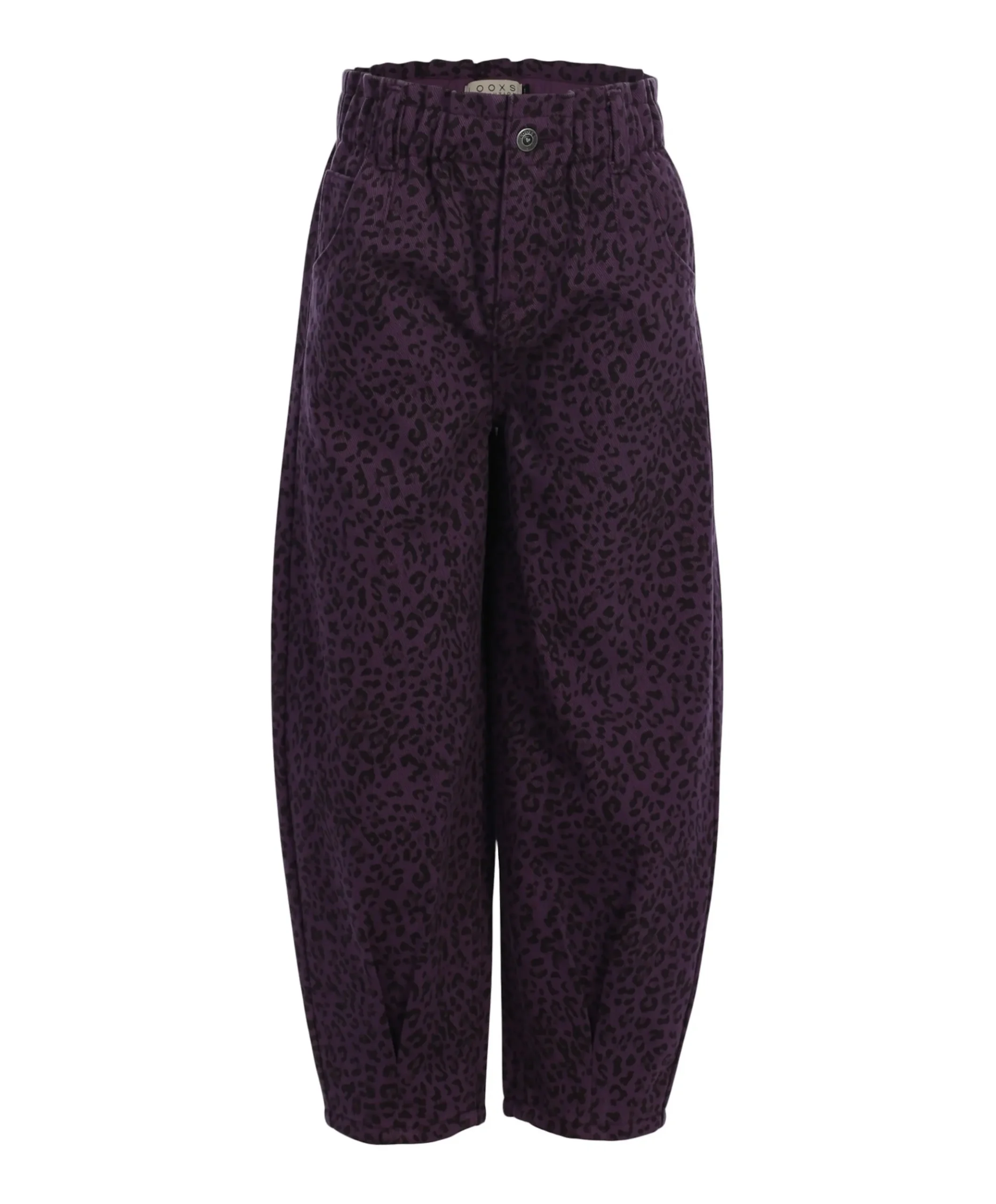 Little leopard meisjes jeans paars