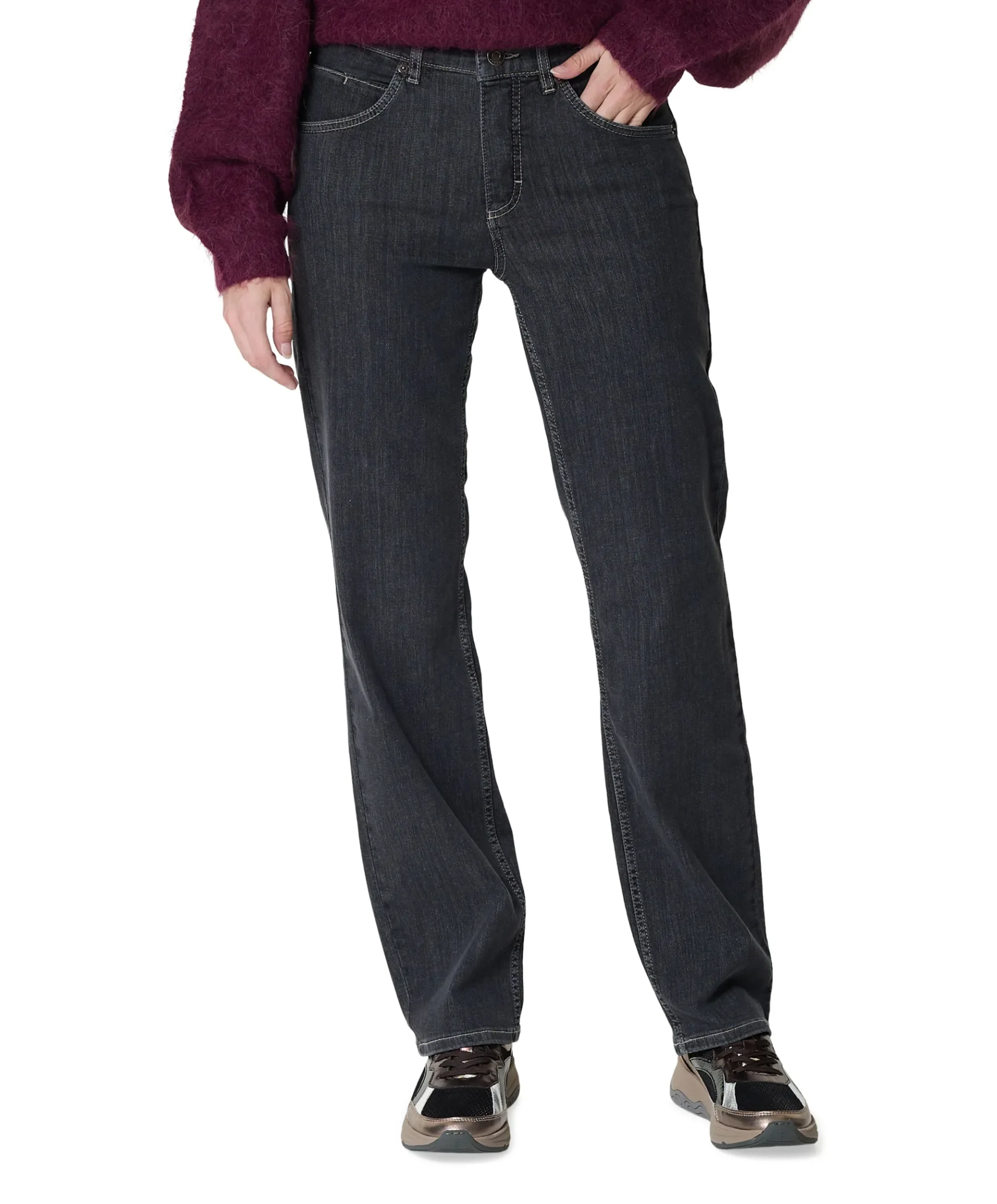 Liv dames broek grijs