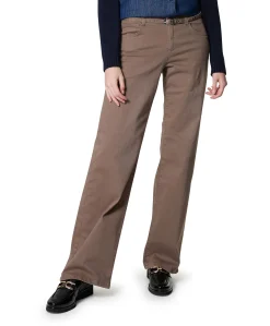 LIZ BELT dames jeans bruin