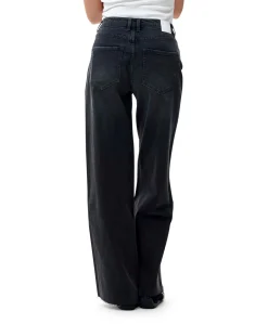 Loose fit jeans zwart