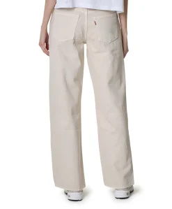 Low Loose dames jeans beige