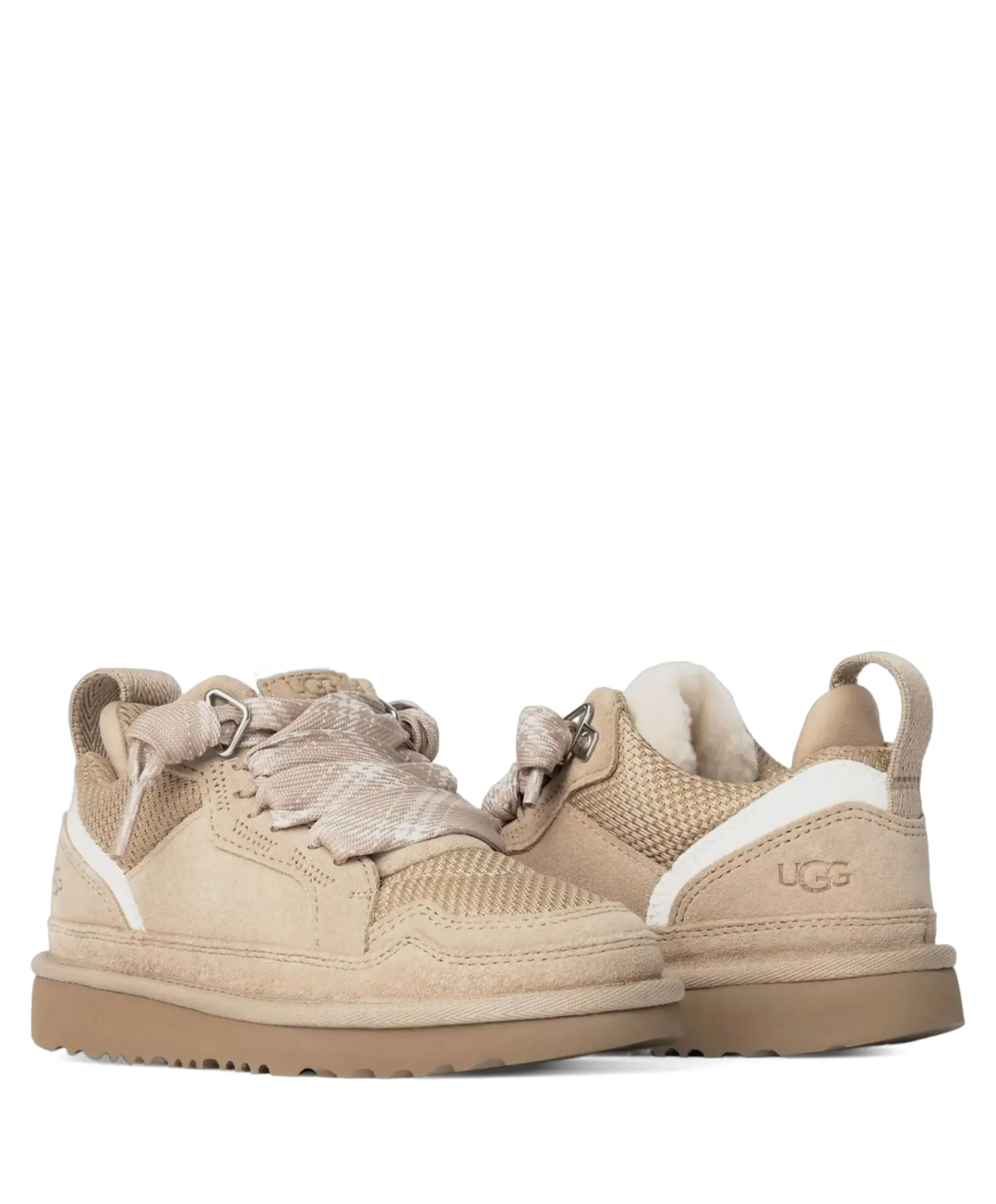 Lowmel meisjes sneakers beige