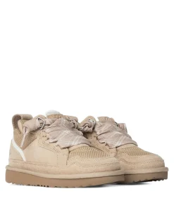 Lowmel meisjes sneakers beige