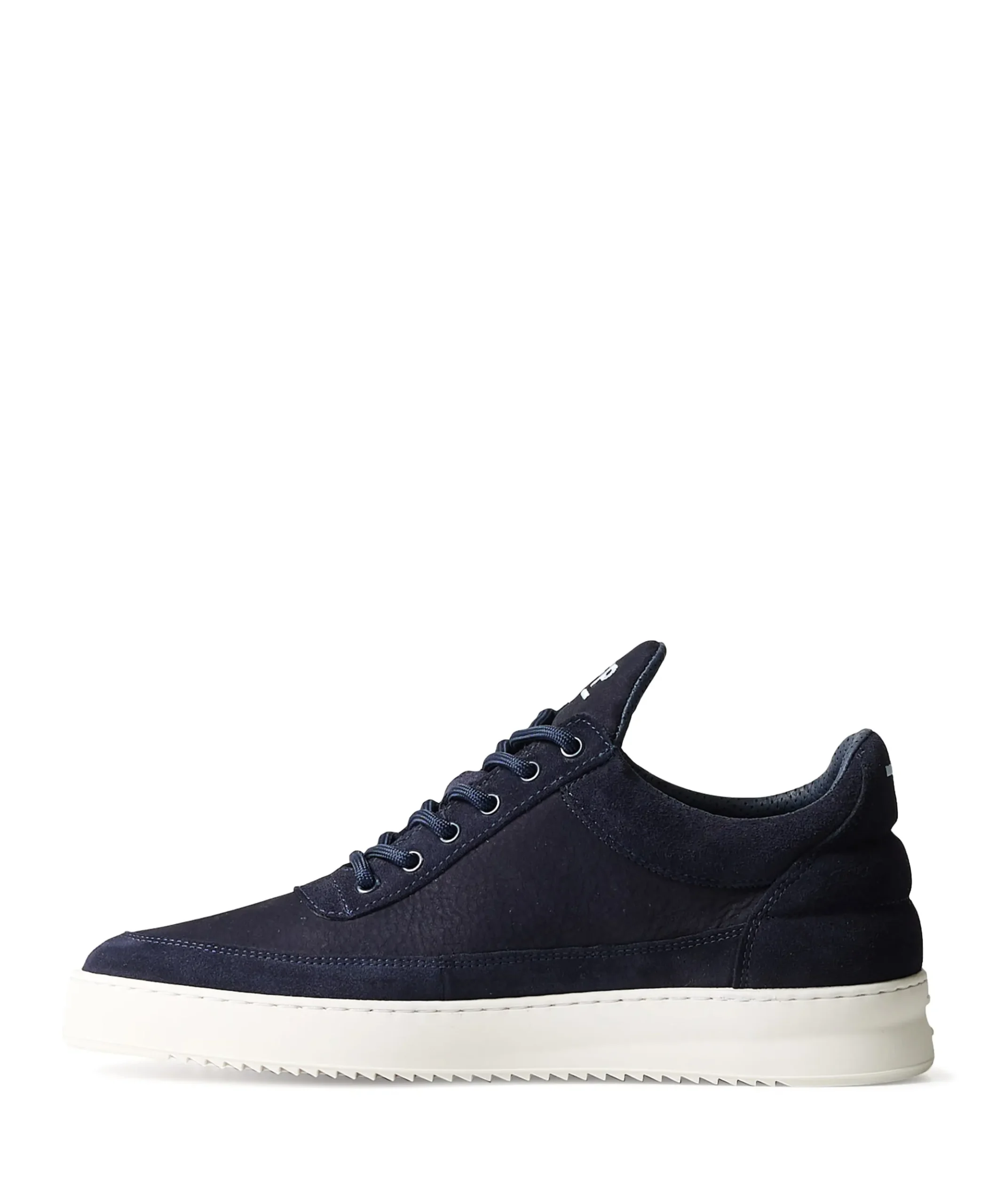 Low Top Suede Grain heren sneakers blauw