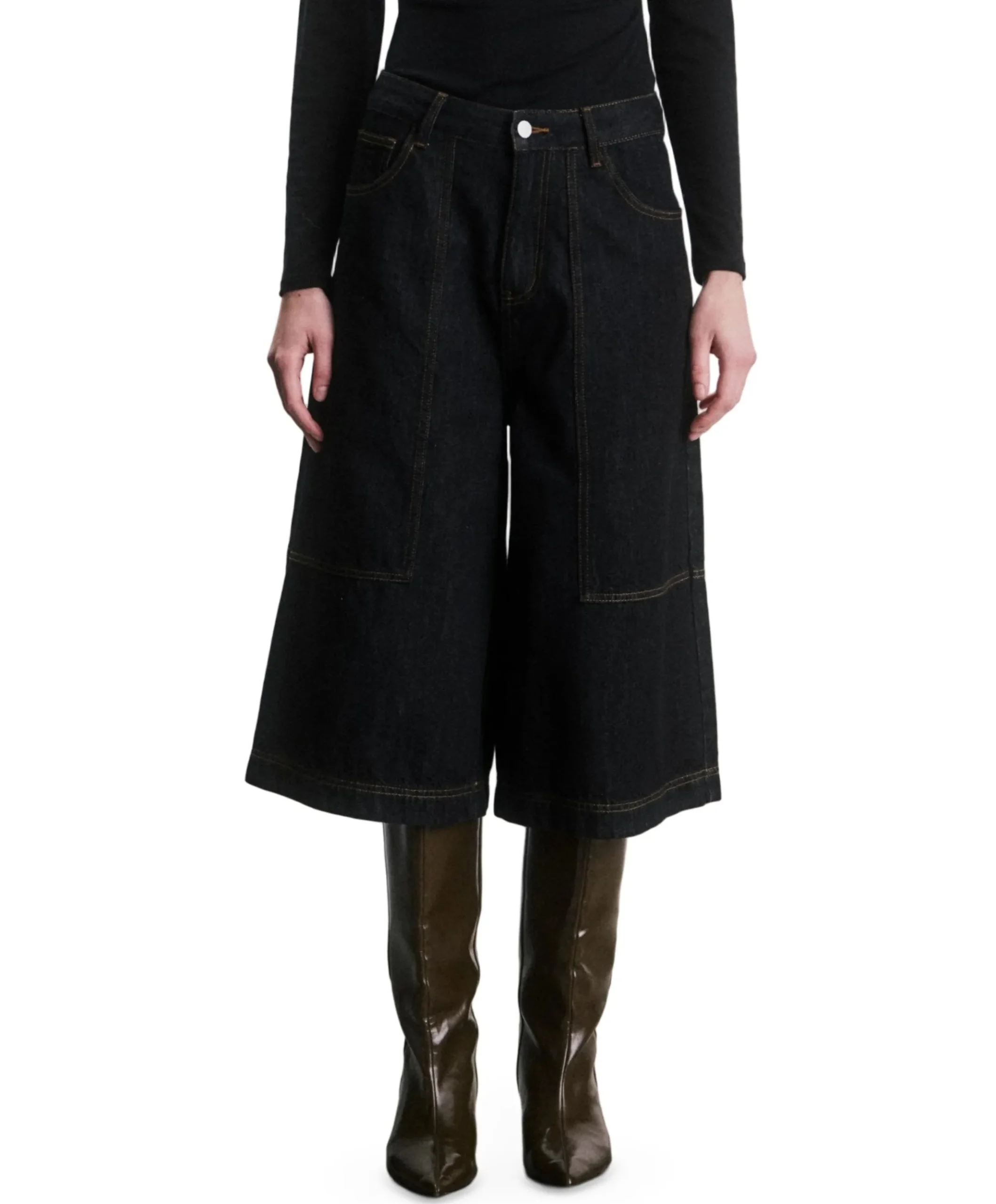 Lukas dames jorts blauw