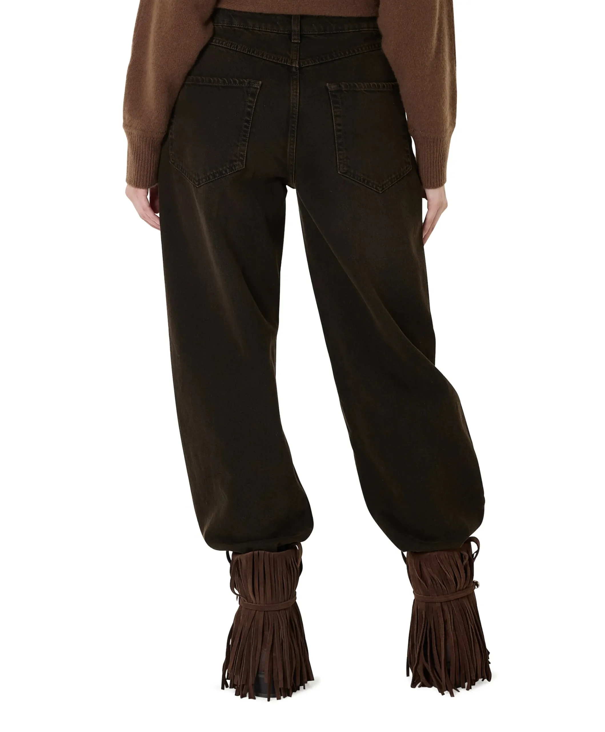 Lulu Denim dames jeans bruin