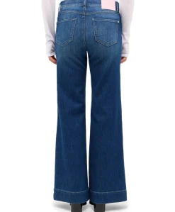 LUNA dames jeans blauw