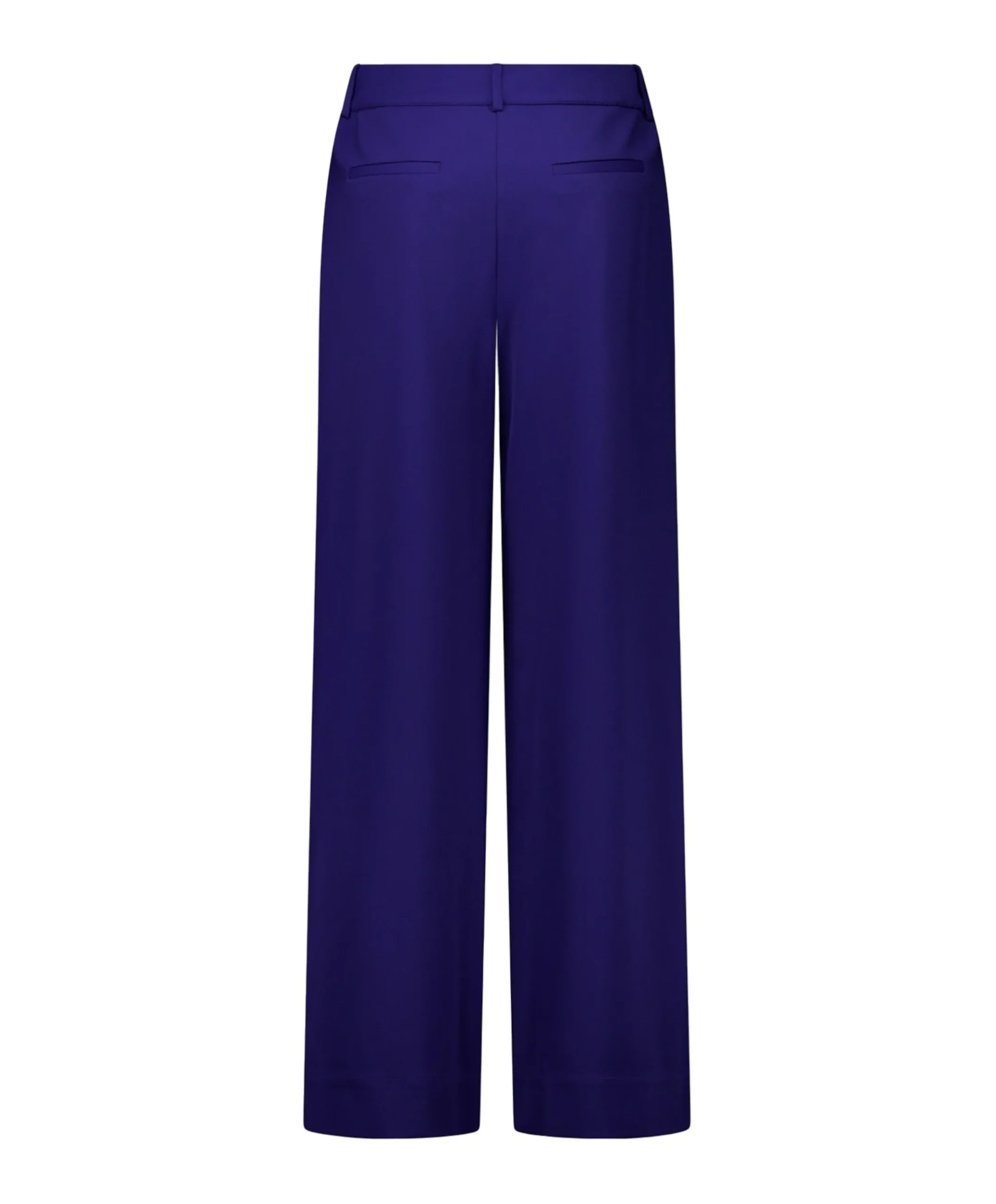 Luz twill dames broek blauw