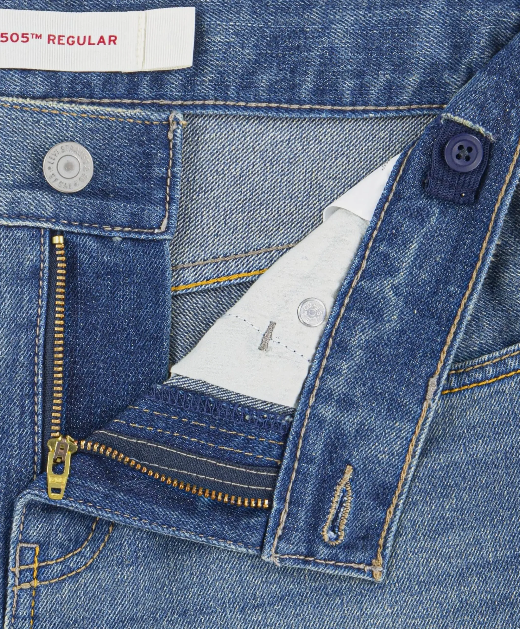 LVB 505 Regular fit jeans jongens jeans blauw