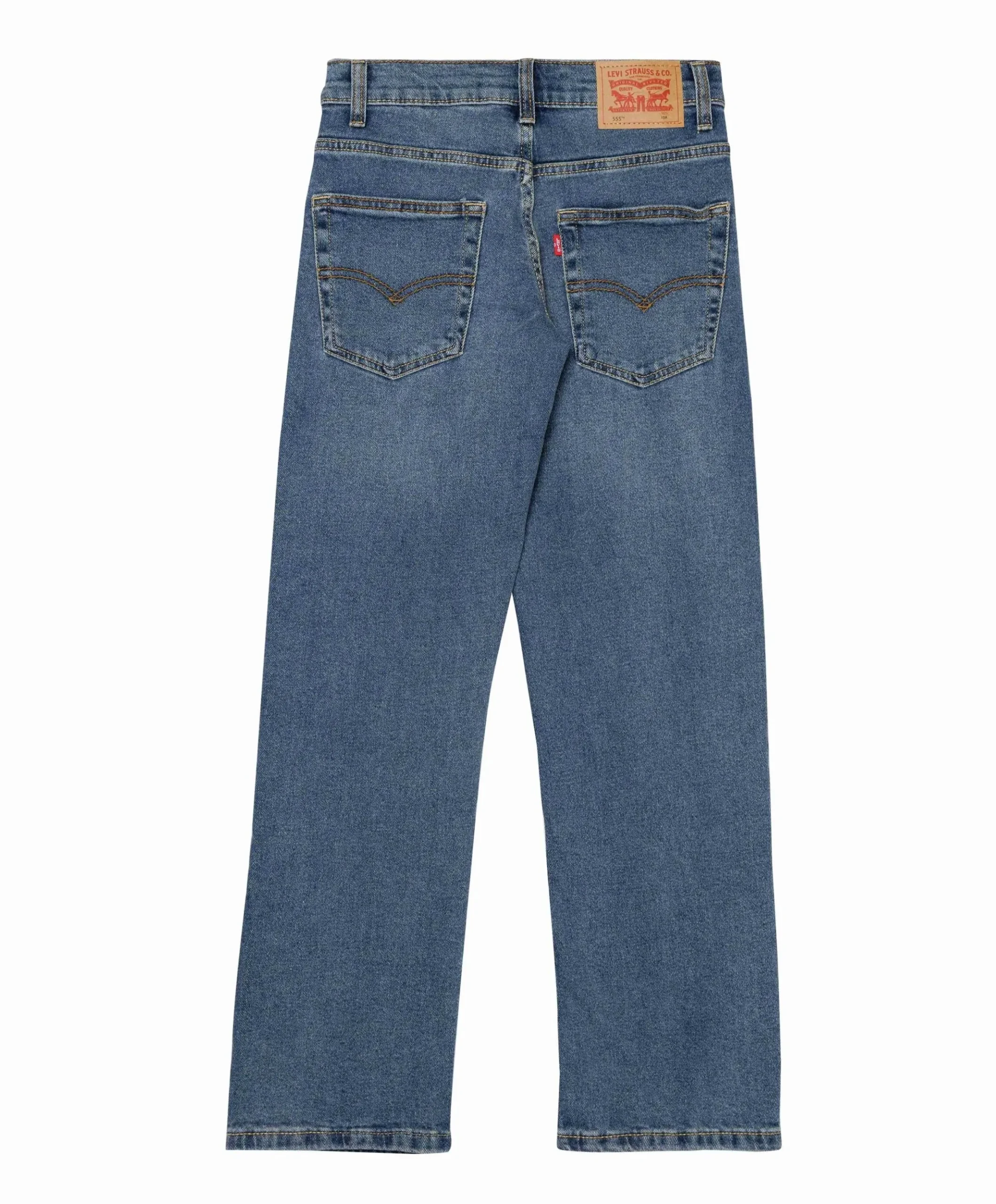 LVB 555 relaxed straight jeans jongens jeans blauw