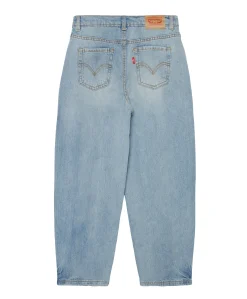 LVG Baggy barrel meisjes jeans blauw