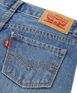 LVG High rise bagg meisjes jeans blauw
