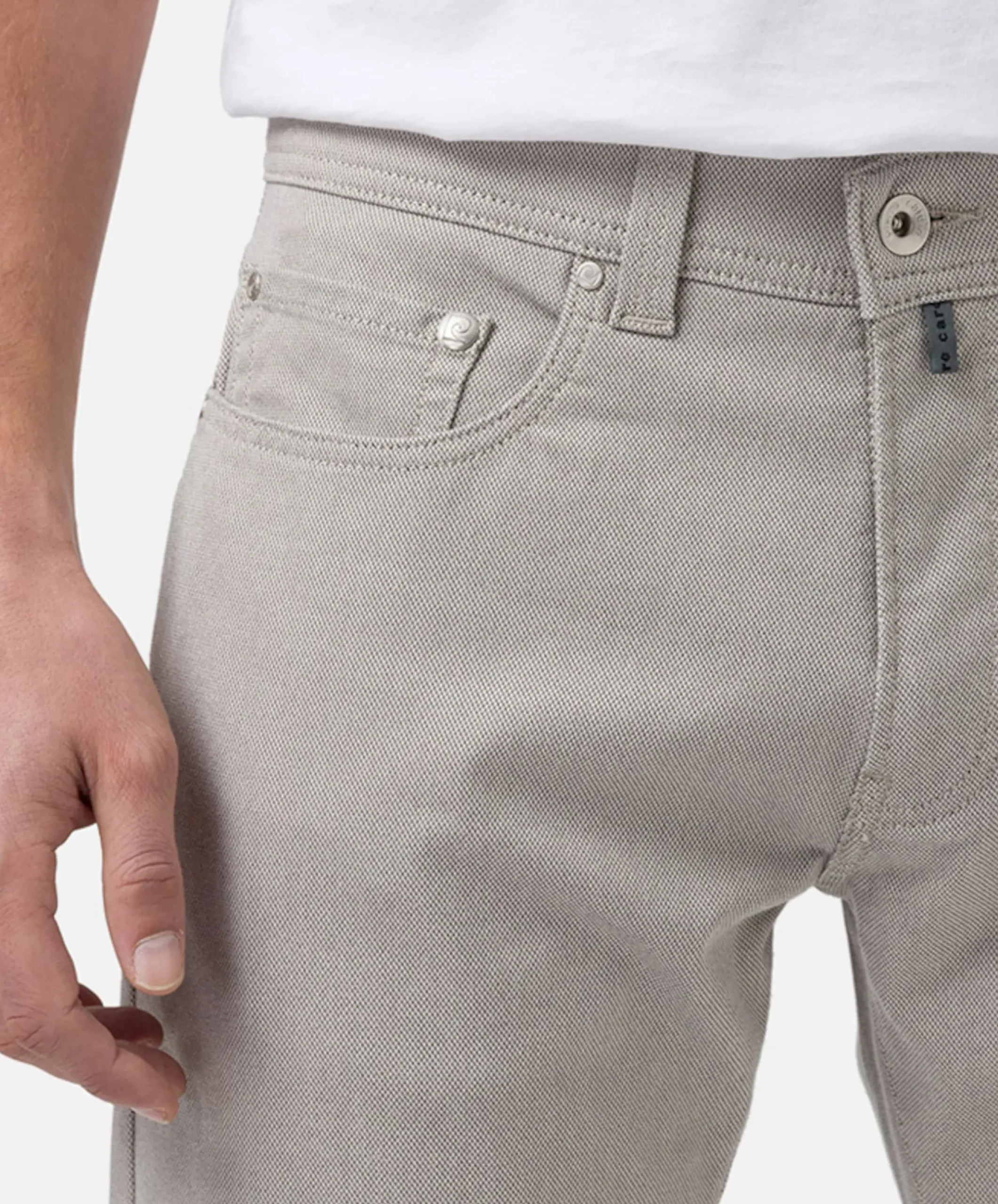 Lyon tapered heren broek beige