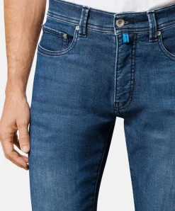 Lyon Tapered heren jeans blauw